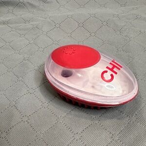 CHI Red and Clear Dog Shampoo Brush Fill and Pump to Release as you go! NWOT